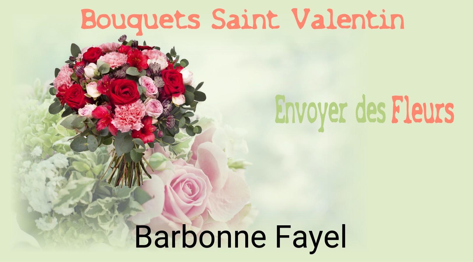 Roses de Saint-Valentin livrées à Barbonne-Fayel